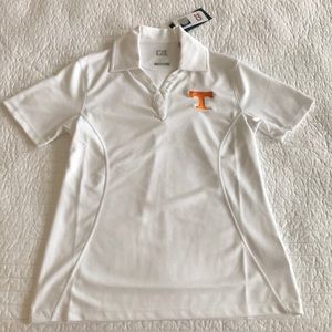 NWT Tennessee Volunteers Cutter & Buck polo shirt